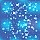 Blue Sparkling Free Vector Background