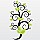 Vector Floral Green Leaves