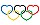 Vector Heart Olympics Symbol