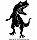 Free Dinosaur Silhouette Vector Image