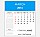 Editable Calendar March 2016