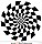 Spiral Optical Illusion Vector