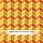 Chevron Orange Yellow Seamless Zigzag Pattern Vector