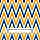 Chevron Pattern Background Vector Seamless Pattern Yellow and Blue