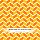 Orange and Yellow Zig Zag Seamless Pattern