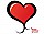 Red Heart Vector Illustrated Free