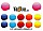 Color Stickers Vector