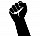 Vector Fist Silhouette Illustrator Image