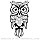 Vector Owl Image