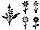 Flower Plant Free Vector Silhouettes