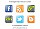 Vector Transparent Social Media Icons