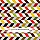 Colorful Zigzag Wallpaper Vector Chevron Seamless pattern multicolor retro